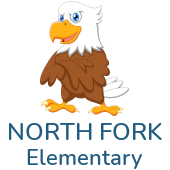 North Fork Elementary Eagle Logo