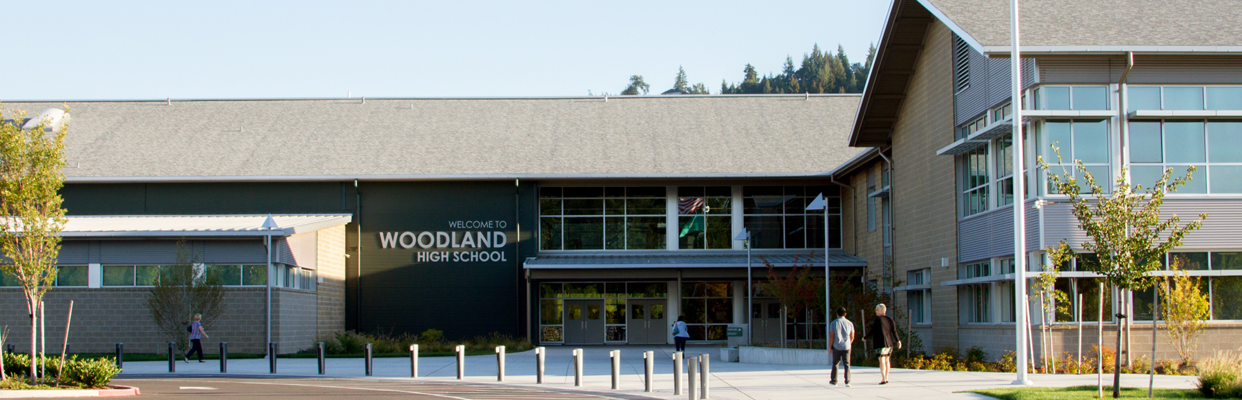 Students at Woodland High School can earn college credit.