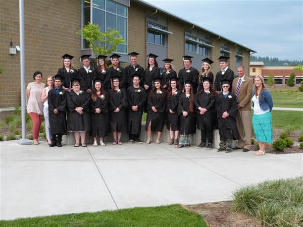Photo: TEAM high graduation students