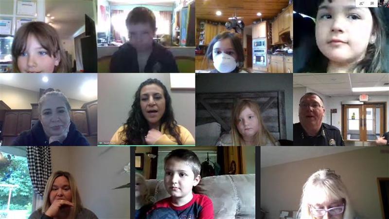 Virtual tour student participants 
