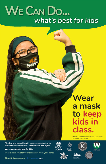 Wear a Mask with Camila Avelar from Woodland High School