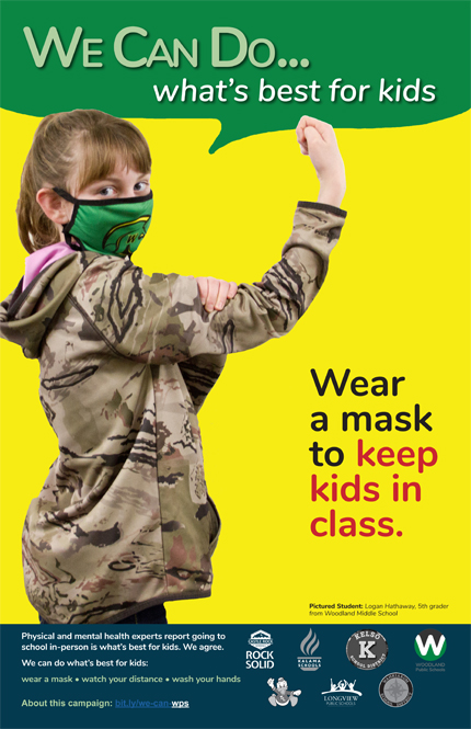 Wear a Mask with Logan Hathaway from Woodland Middle School