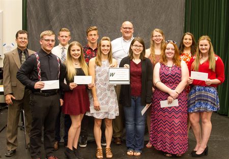 The Class of 2017 (pictured here in May 2017) was the first class to receive $50k-for-20 scholarships