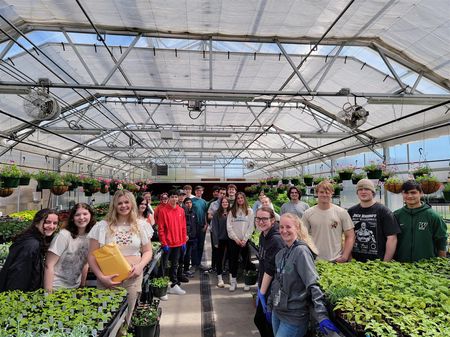 Our Woodland High School Horticulture Students
