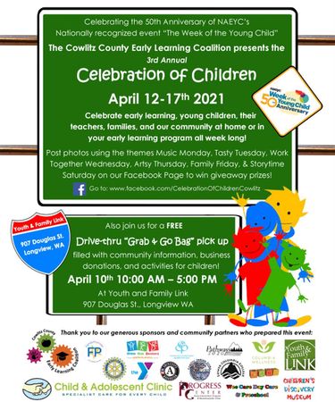 Click here to download a printable PDF flier of the Celebration of Children event