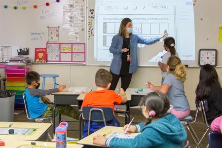 Woodland's Dual Language Program at Columbia Elementary School now serves grades K-3