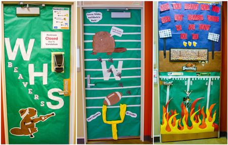 In addition to honoring the old Homecoming traditions, WHS introduced new ones including a door decoration competition and fundraisers