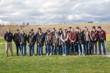 Woodland High School's 24-member Trap Team also includes students from other districts in Clark and Cowlitz counties