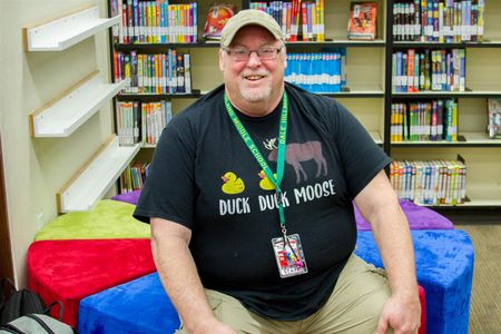 Dale Hillman has worked as a paraeducator at Columbia Elementary School for nearly 30 years