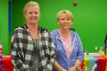Debbie Sheldon and Patty Graybill work as paraeducators at North Fork Elementary School