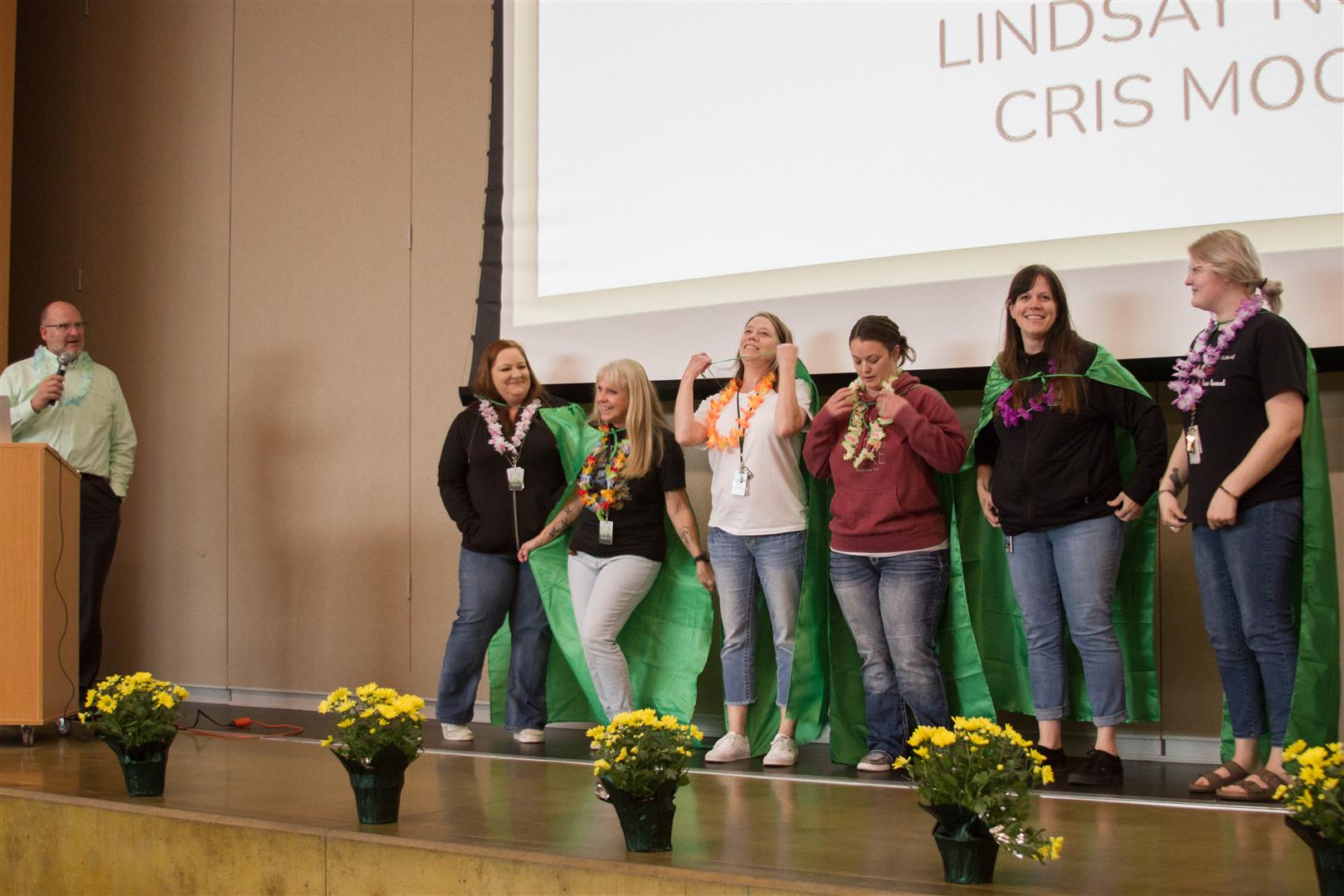 Woodland Public Schools recognized its entire nursing staff for their tireless work during the COVID-19 pandemic