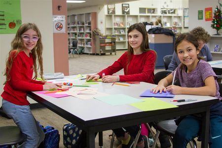 Woodland Middle School introduced Art and Craft Clubs this fall to encourage and inspire students