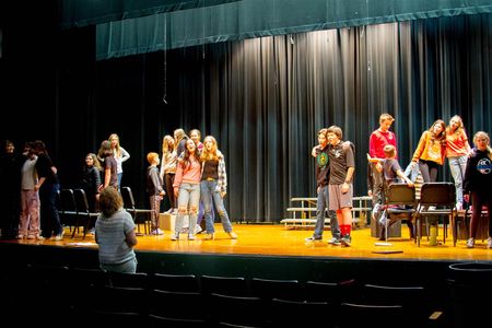 'Giants in the Sky' is Woodland Middle School's first musical and its first in-person performance since 2020