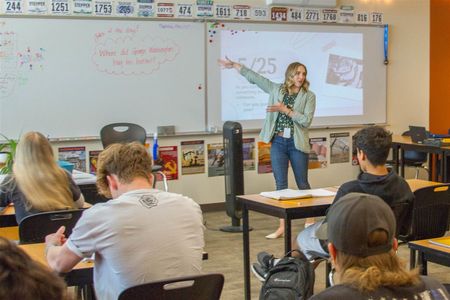 Julia Stepper, a WHS History Teacher, received the prestigious James Madison Fellowship