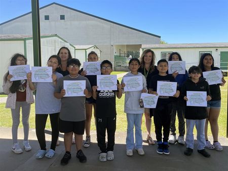 Woodland Middle School's ML team helped a record number of students pass their WIDA exam